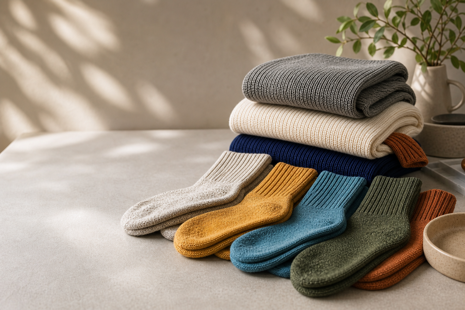Corporate Sock Collection in Modern Knitwear Style-1