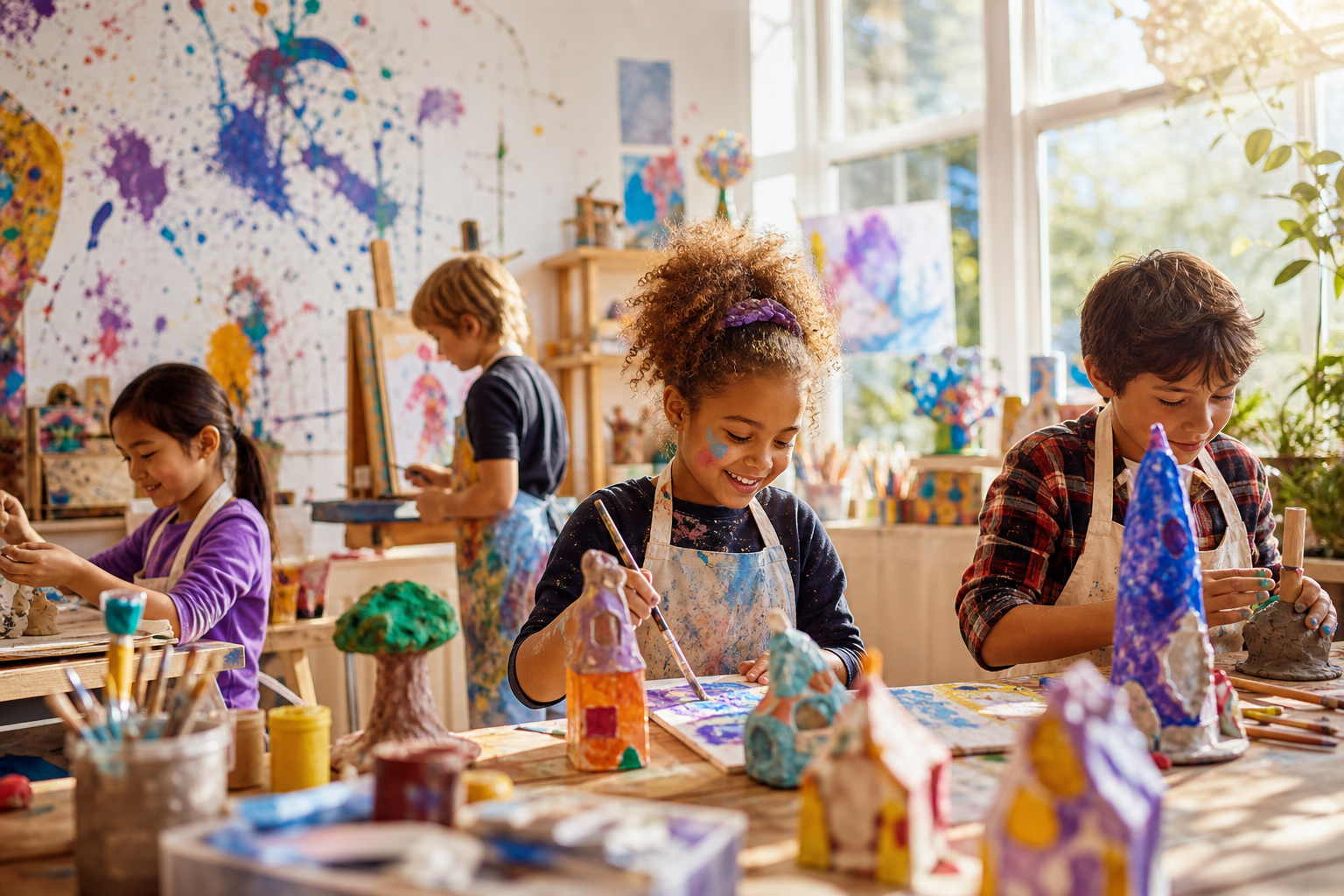 Kid Art Studio Creation