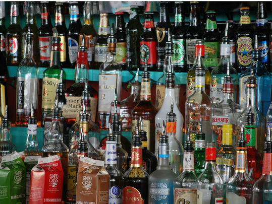 liquor store