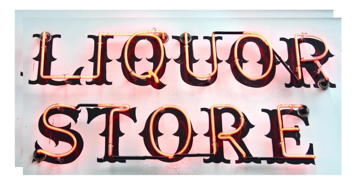 Liquor Store Sign