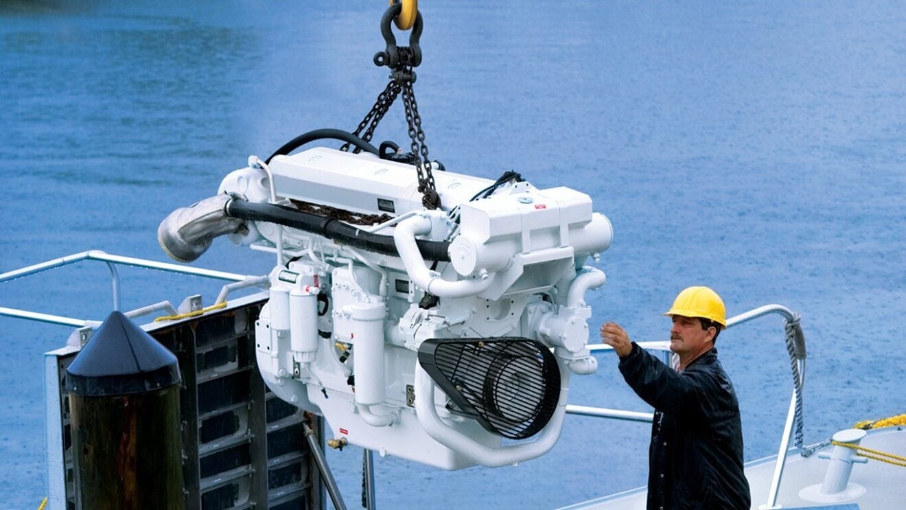 Marine engine sales