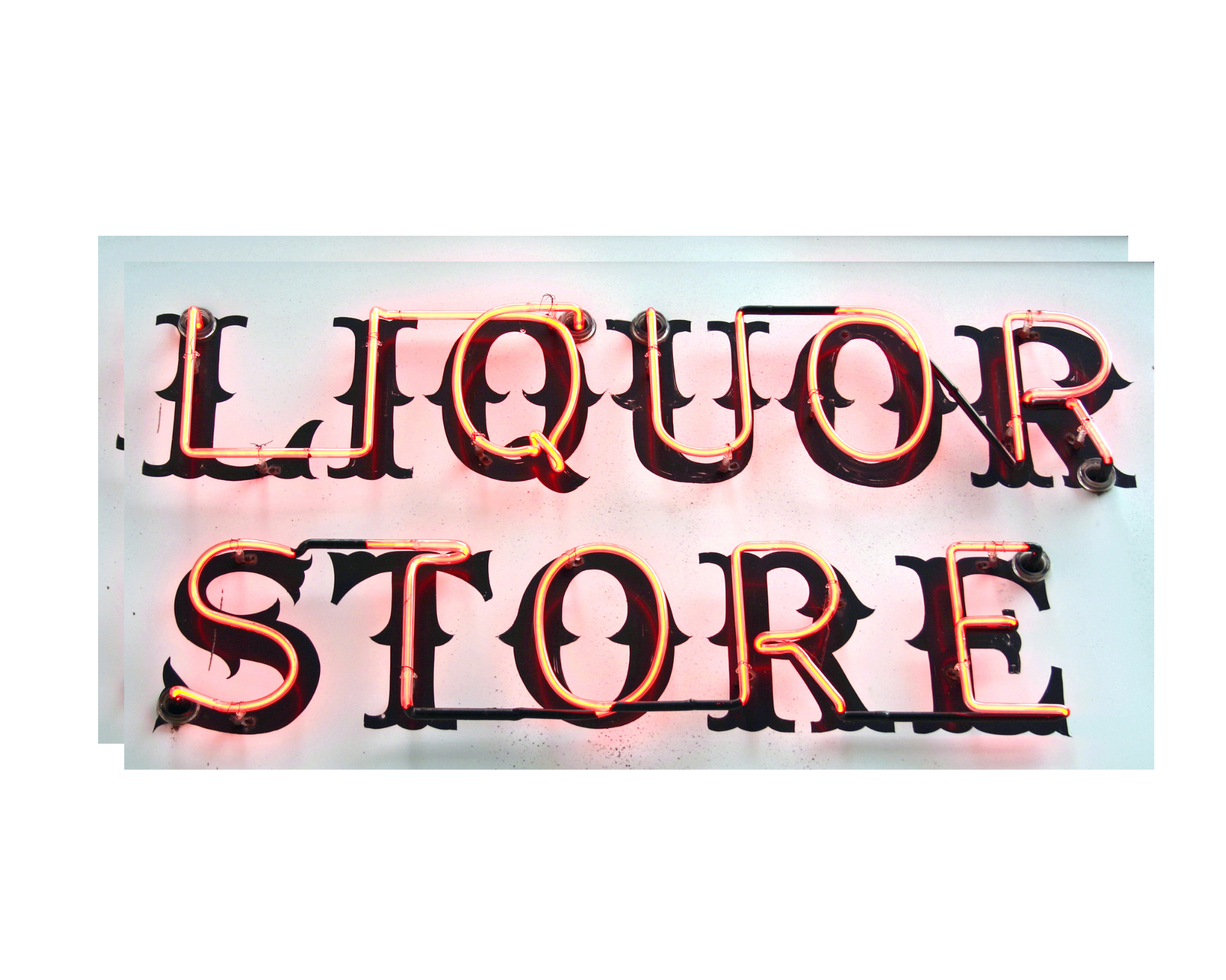 liquor store sign