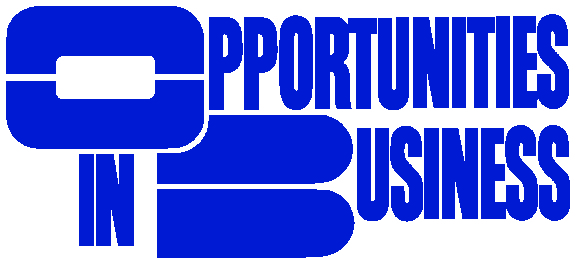 Opportunities in Business Blue